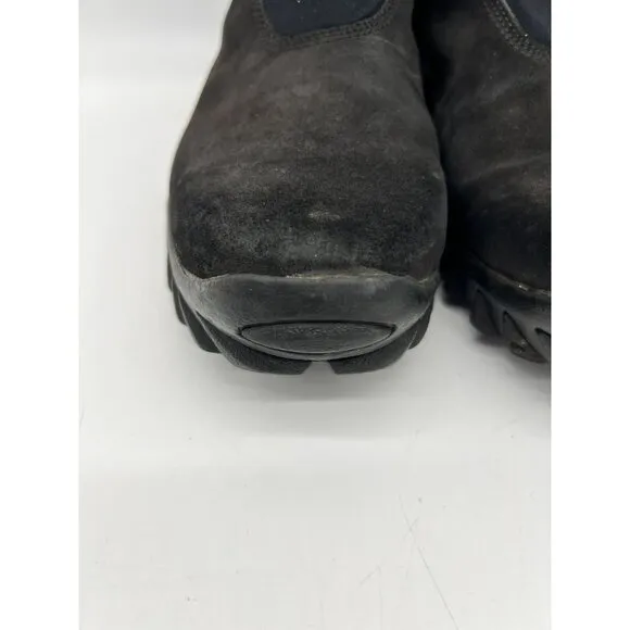 Vintage Salomon Mens Snow Clogs Shoes Size  9.5 Black Contagrip CX Slip-On Rare