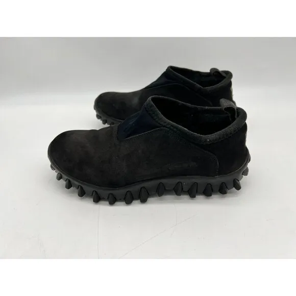 Vintage Salomon Mens Snow Clogs Shoes Size  9.5 Black Contagrip CX Slip-On Rare