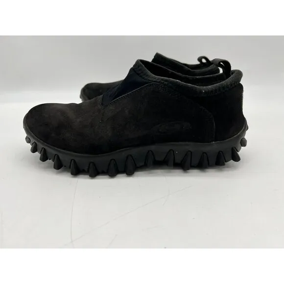 Vintage Salomon Mens Snow Clogs Shoes Size  9.5 Black Contagrip CX Slip-On Rare