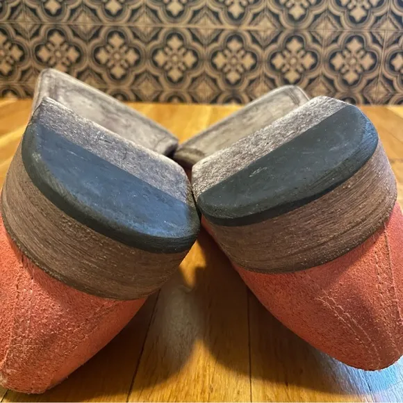Vintage Shoe Company Pink Suede Oxfords VintageDerby