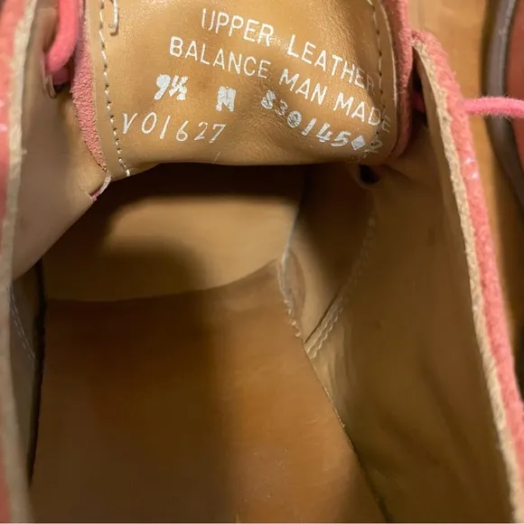 Vintage Shoe Company Pink Suede Oxfords VintageDerby