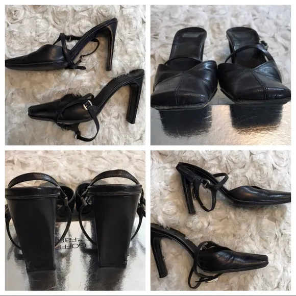 Vintage Square Toe Heel