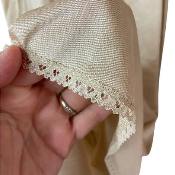 Vintage St.Michael Champagne V-neck Slip