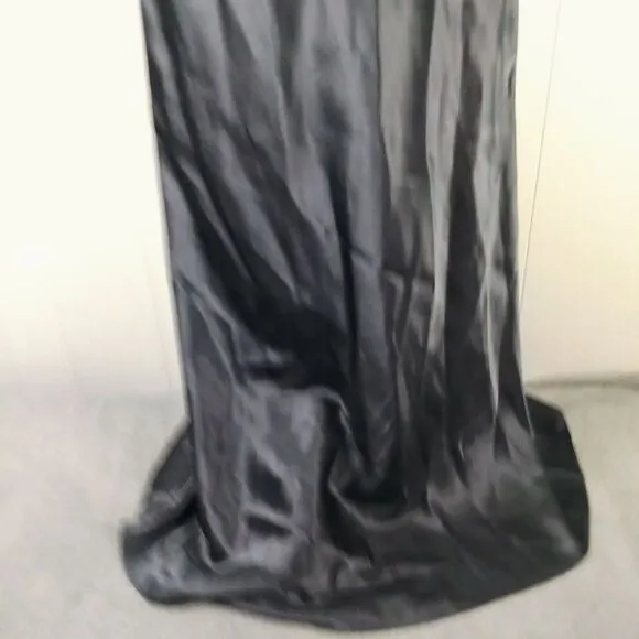 Vintage Y2K 90s Secret Treasures Slip Dress Small Velour Floral Whimsigoth Fairy