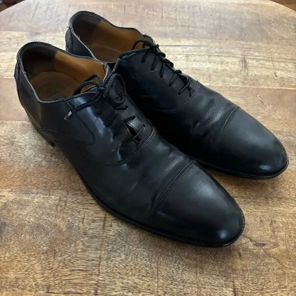 Vintage Johnston &amp; Murphy Cap Toe lace oxfords 12 M