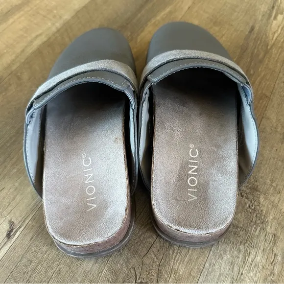 Vionic Ambrosia Leather Mules