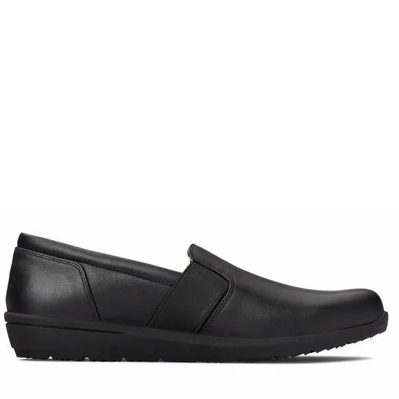 VIONIC GIANNA WOMEN'S SLIP-ON CASUAL SHOE BLACK - 8.5 WIDE