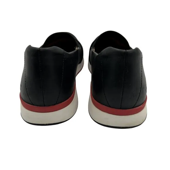 Vionic Womens 9 Slip On Shoes Black Arch Support Cushioned Insole Comfortable