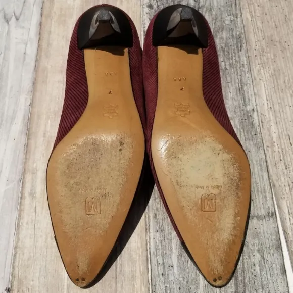 Vntg Bruno Magli Suede kitten heels (with dust bag)