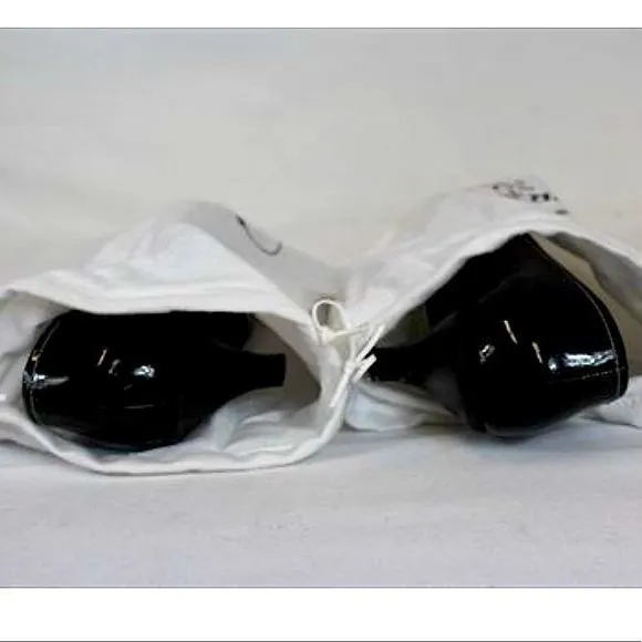 VNTG Prada Vernice Black Patent Leather Kitten Heels  IOB — SZ‎ US 6 / EU 36