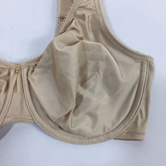 Wacoal Basic Beauty Full-Figure Underwire Bra 34DD Sand