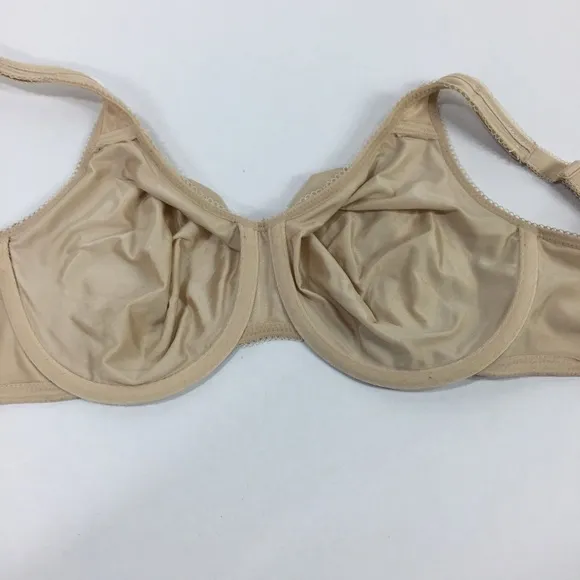 Wacoal Basic Beauty Full-Figure Underwire Bra 34DD Sand