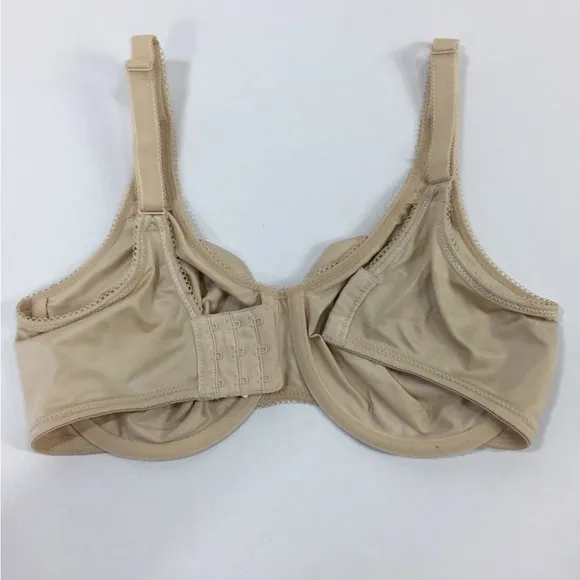Wacoal Basic Beauty Full-Figure Underwire Bra 34DD Sand