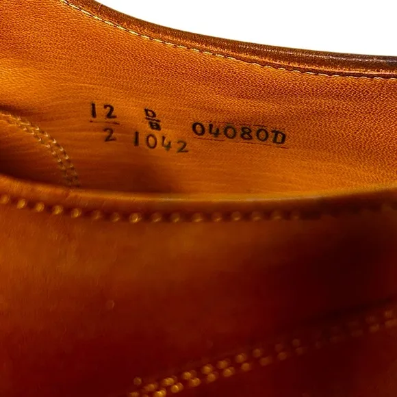 Walk-Over Men's Vintage Brown Suede Cap-Toe Oxfords Sz 12