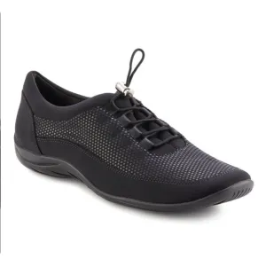 Walking Cradles‎ Alton Sporty Casual Sneaker in Black Size 10.5 Extra Wide