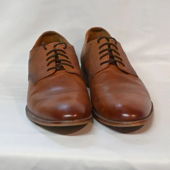 Warfield &amp; Grand Sutton Dress Oxfords Shoes Brown‎ 70928 Size Men's 11
