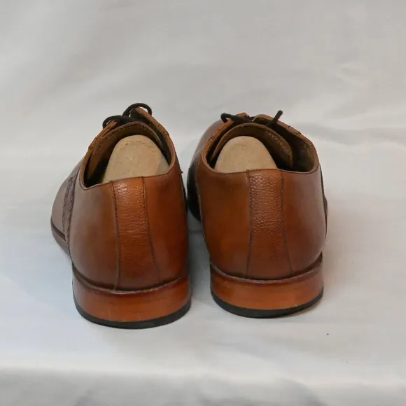Warfield &amp; Grand Sutton Dress Oxfords Shoes Brown‎ 70928 Size Men's 11