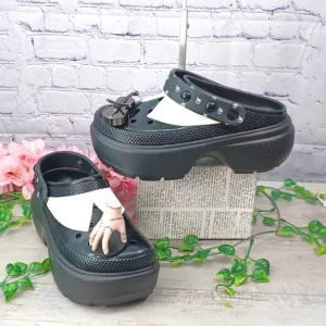 Wednesday Stomp Crocs Clogs NWT