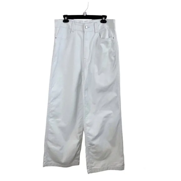 WeWoreWhat NWT Utility High Waist Wide Leg Jeans size 31