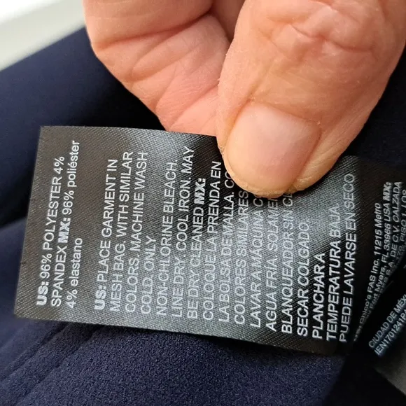 White House Black Market Bundle   Stretch Shacket &amp; Pant. Sz 6 Blue EUC