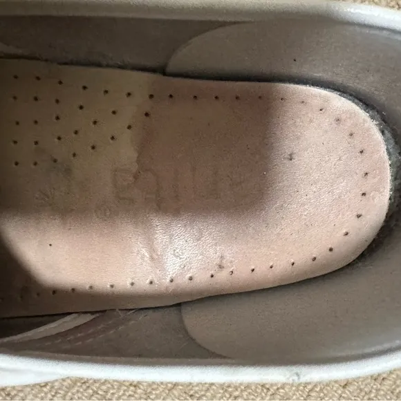White SANITA clogs