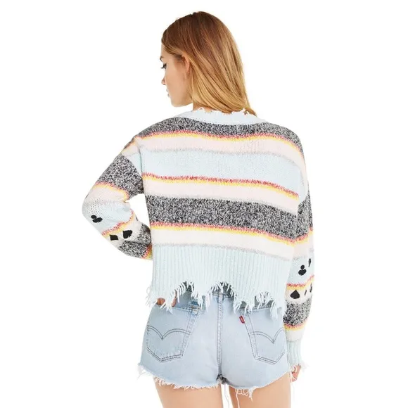 Wildfox NWT Hare Spade Fair Isle Sweater