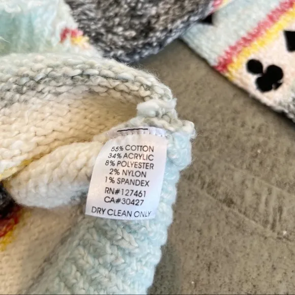 Wildfox NWT Hare Spade Fair Isle Sweater