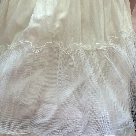 Will’beth Vintage Smocked Embroidered Gown Dress, Size 6