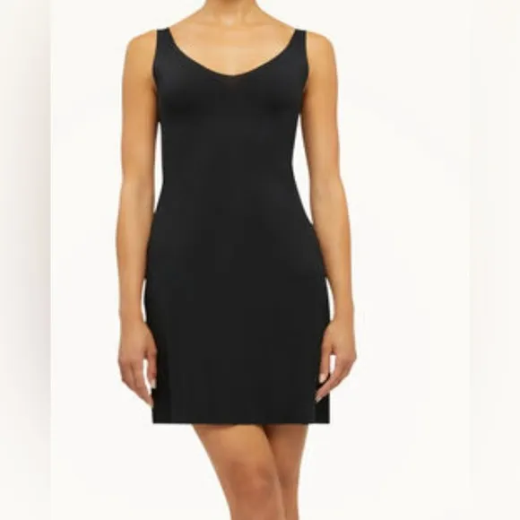 Wolford Pure  Slip Dress  Black Small