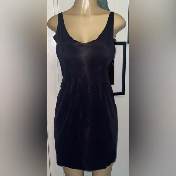 Wolford Pure  Slip Dress  Black Small
