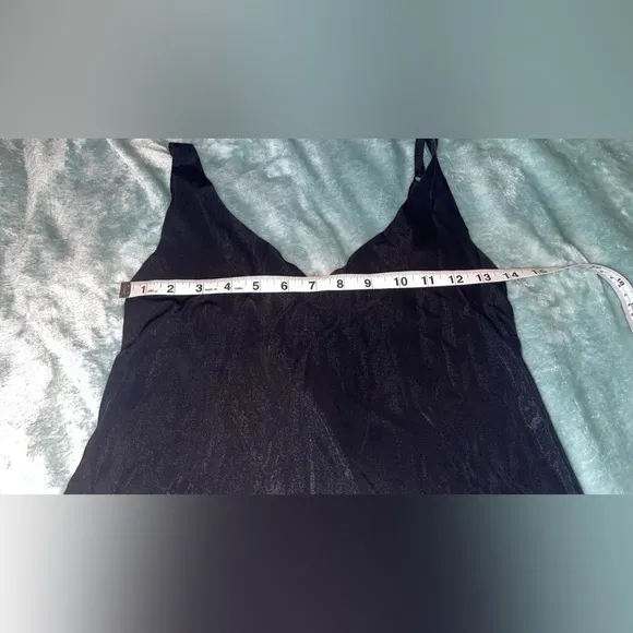 Wolford Pure  Slip Dress  Black Small