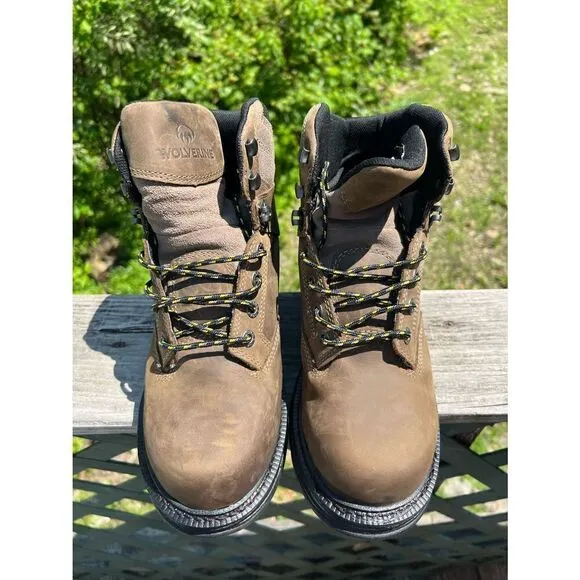 Wolverine Hellcat UltraSpring 6 Inch Carbonmax Work Boot Sz 8 Wide
