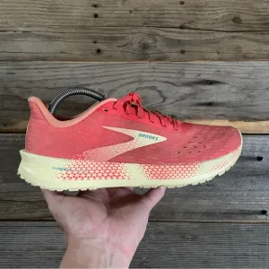 Women Brooks Hyperion Tempo Hot Coral Road Running Shoes Sneakers