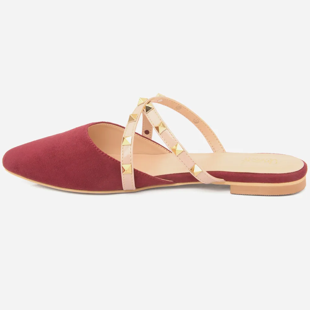 Women "ATHENA" Pointy Toe Slippers