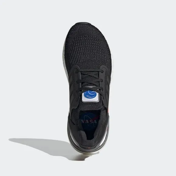WOMEN'S Adidas UltraBoost 20 x NASA Running Shoes Black Carbon FZ0174 US5.5