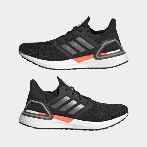 WOMEN'S Adidas UltraBoost 20 x NASA Running Shoes Black Carbon FZ0174 US5.5