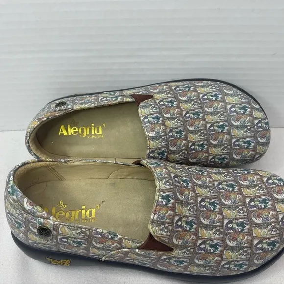 Women’s Alegria Keli Professional Clog Leather Upper Lining &amp; Insole USA Size 39