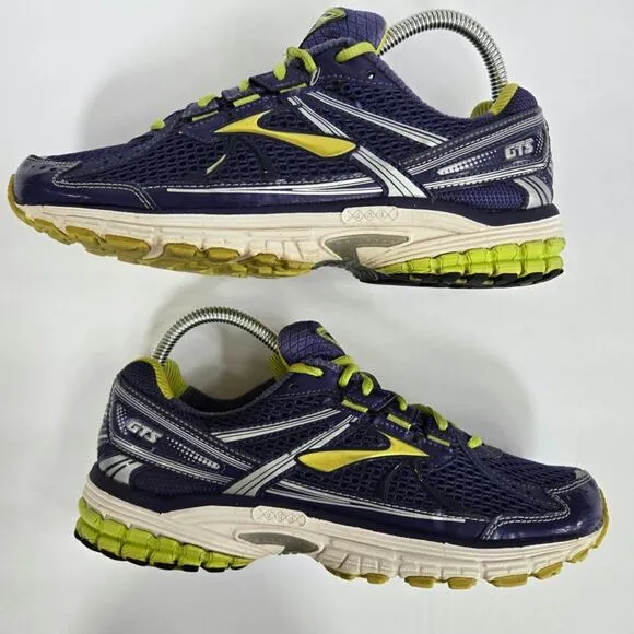 Womens BROOKS Adrenaline GTS 13 Purple Athletic Shoes / Size 9.5 B Medium