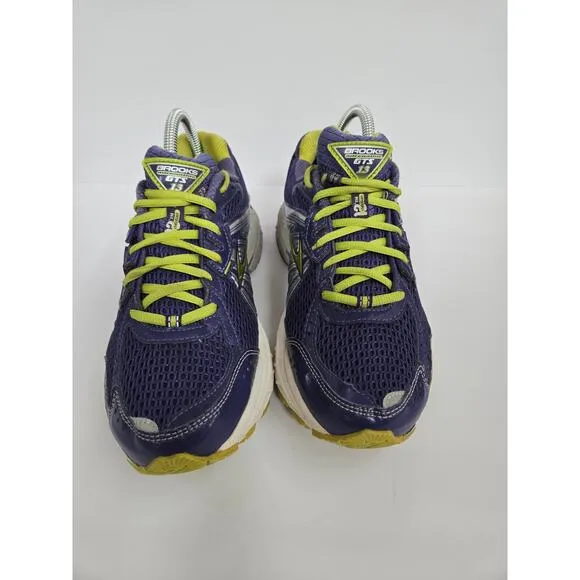 Womens BROOKS Adrenaline GTS 13 Purple Athletic Shoes / Size 9.5 B Medium