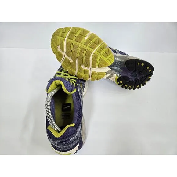 Womens BROOKS Adrenaline GTS 13 Purple Athletic Shoes / Size 9.5 B Medium