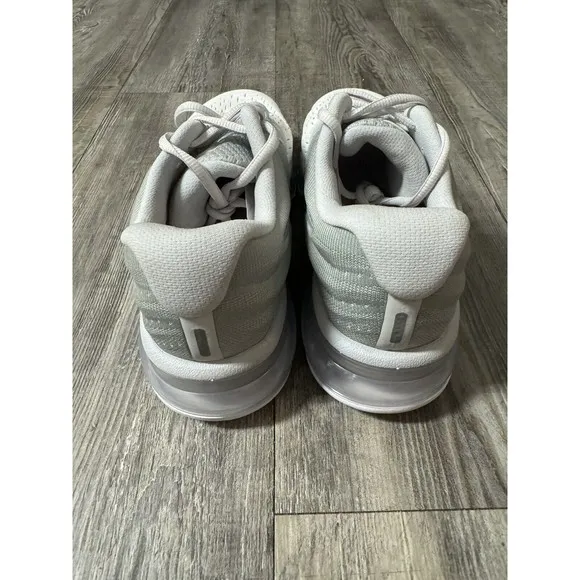 Womens Nike Air Max 2017 White Platinum Grey Running Shoes 849560-009