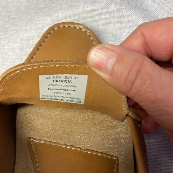 Women's Patricia Penny Leather Loafer Driving Moc. Size 9,5. New.