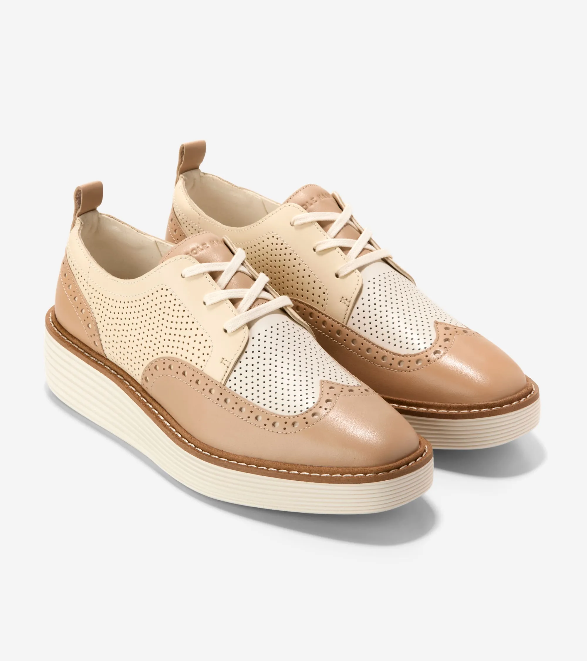 Women's ØriginalGrand Platform Wingtip Oxfords
