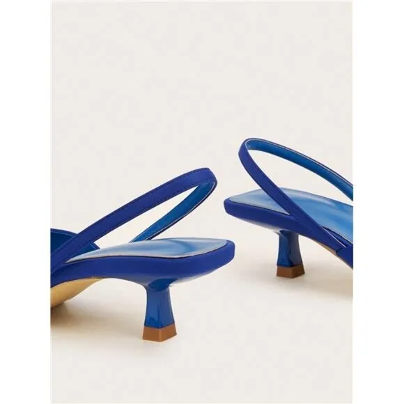 Women's Solid Color Kitten Fashion Ankle Strap Open Toe High Heels