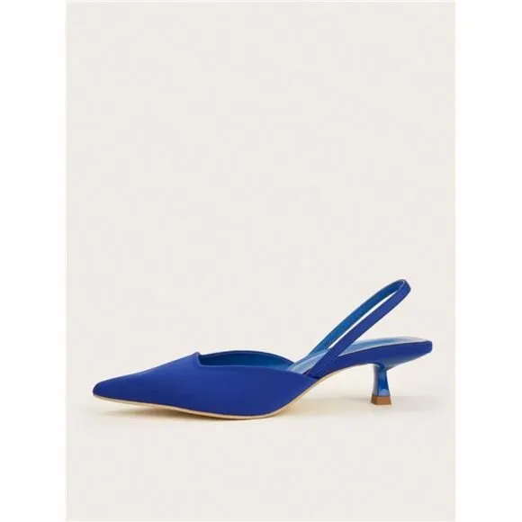 Women's Solid Color Kitten Fashion Ankle Strap Open Toe High Heels