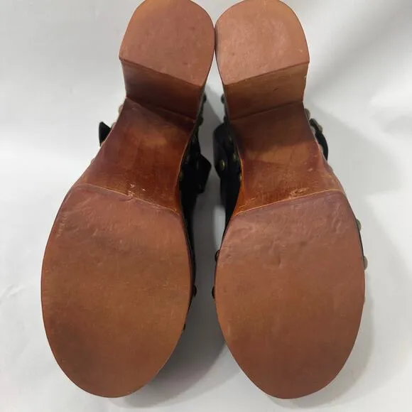 Woodies by Jeffrey Campbell Clogs Platform | Black | SZ 7.5 (EU 38)