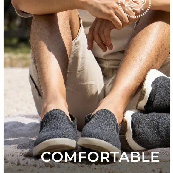 Woolloomooloo Suffolk Merino Wool Slip-On