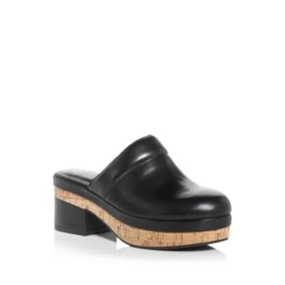 Worn Once! Marc Fisher LTD Black MLBECKETT Mules or Clogs Size 7.5