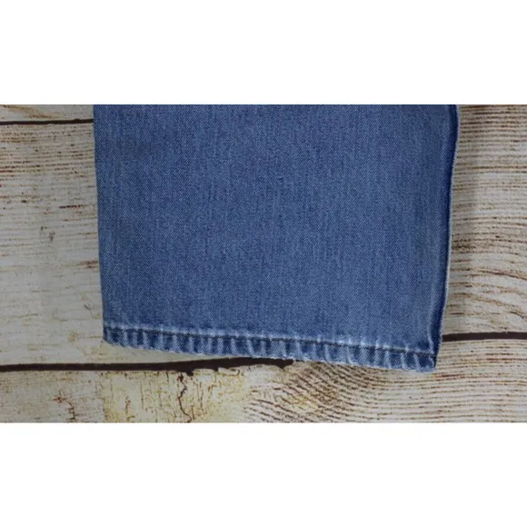 Y2K VINTAGE SilverTab Levis Baggy Wide Leg Mens Tag Size 34x36 Medium Wash Jeans