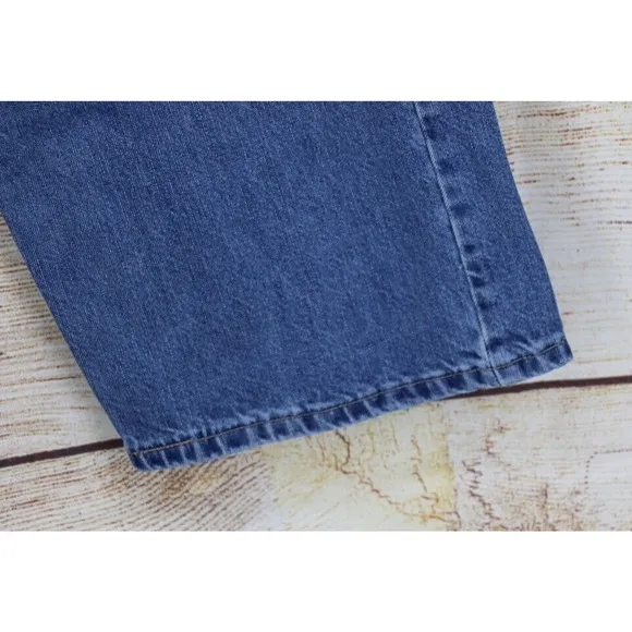 Y2K VINTAGE SilverTab Levis Oversized Fit Mens Tag Size 34x36 Medium Wash Jeans